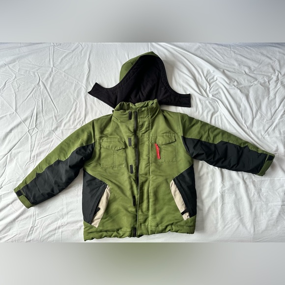 Old Navy Boys Green and Black Jacket